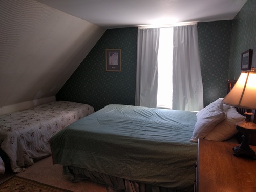 View of Green Bedroom #1